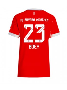 Bayern Munich Sacha Boey #23 Replika Hemmakläder Dam 2025-26 Kortärmad